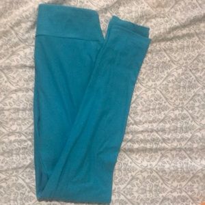 LuLaRoe Teal Leggings